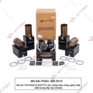 Bộ hơi YZ4102ZLQ/4D37TC, Xéc măng thép – Antek