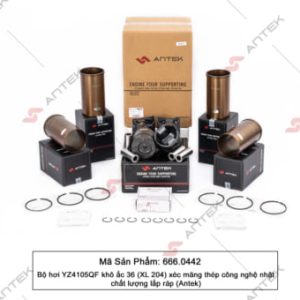 Bộ hơi YZ4105QF, Xéc măng thép – Antek