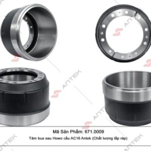 Tăm bua sau Howo cầu AC16 chất lượng lắp ráp Antek